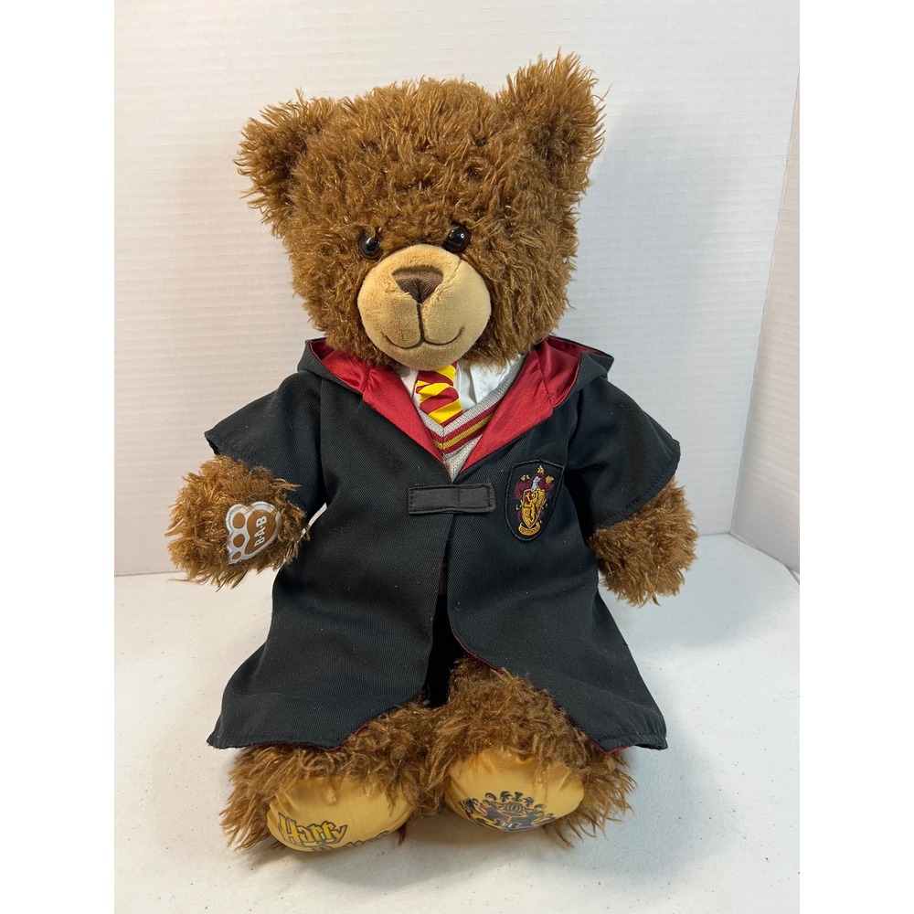 Build-A-Bear Harry Potter Gryffindor Plush Teddy Bear with Robe Uniform 17 inch